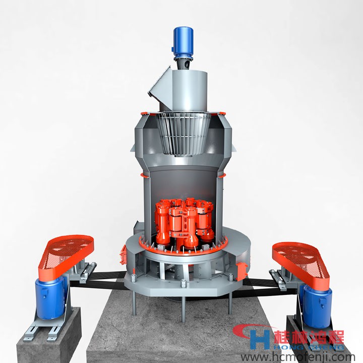 桂林鴻程磨粉機，雷蒙磨粉機升級版， HC1700縱擺磨粉機